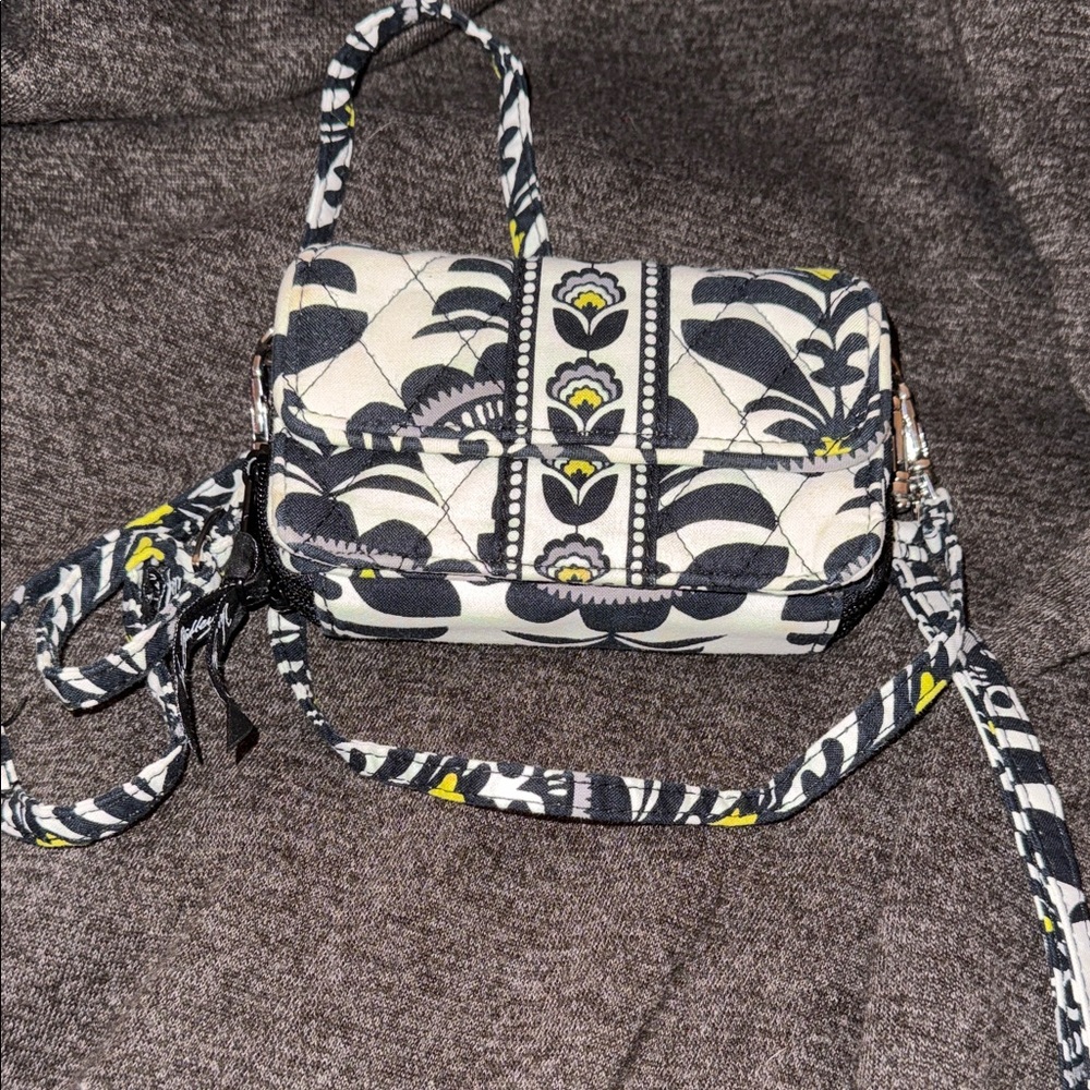 Vera Bradley Fanfair Crossbody Wristlet Combo